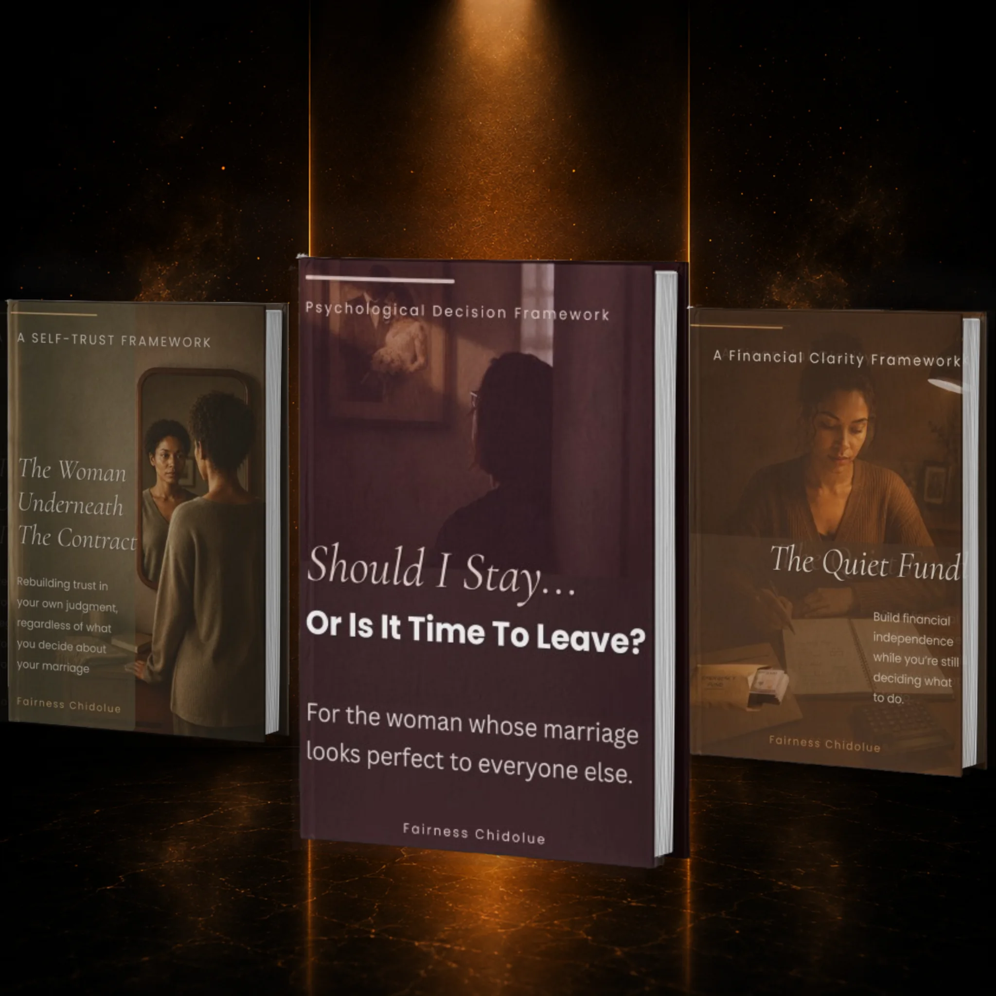 The complete collection showing the main guide and both companion guides together.